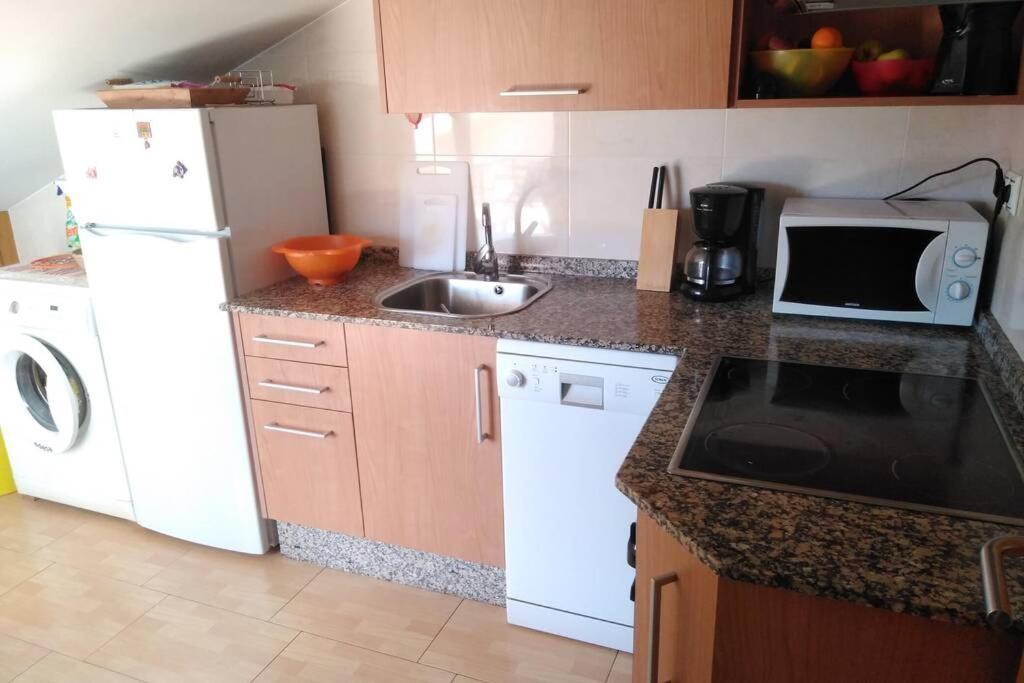 Apartamento Impresionantes vistas al mar cerca de Santiago Boiro Exterior foto